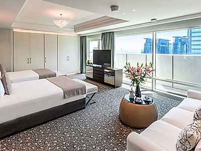 Luxurious 3-Bedroom + Maid Penthouse for Rent in West Bay