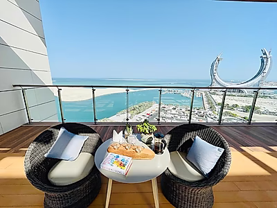 Luxurious 2BR + Maid Furnished Apt. in Lusail Marina