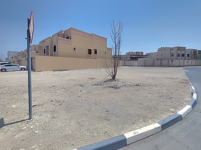 Exceptional Three-Side Open Corner Villa Plot for Sale – Prime Location Near Shamal Road & Heritage Area