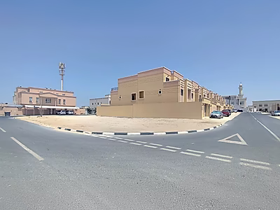 Exceptional Three-Side Open Corner Villa Plot for Sale – Prime Location Near Shamal Road & Heritage Area