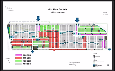 Premium Freehold Villa Plot for Sale – Lusail (Huzoom District) | Build Your Dream Home Today!