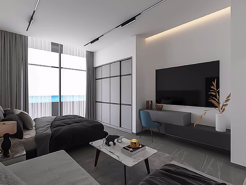 Investor-Ready High-Rise Studio | Flexible Off-Plan Terms - Photo 2