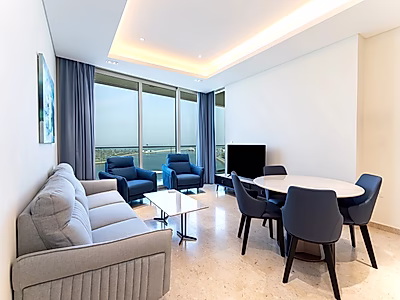 BILLS INCLUDED | FURNISHED 2BR WITH SEA VIEW IN LUSAIL MARINA