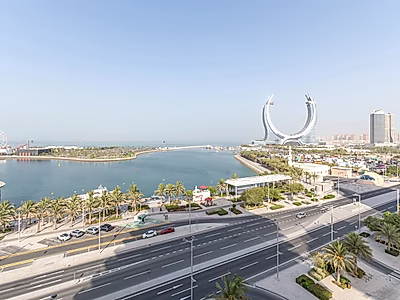 BILLS INCLUDED | FURNISHED 2BR WITH SEA VIEW IN LUSAIL MARINA