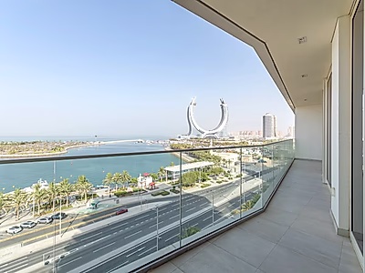 BILLS INCLUDED | FURNISHED 2BR WITH SEA VIEW IN LUSAIL MARINA