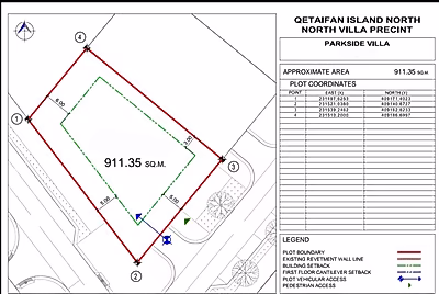 Exclusive Villa Plot for Sale | Qetaifan Island North