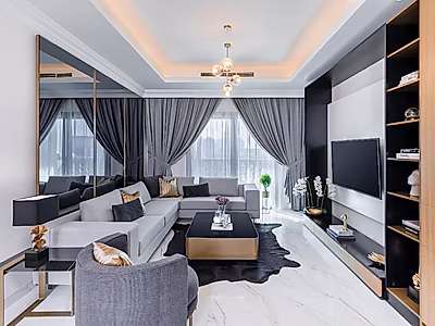 SEMI FURNISHED 2BR APARTMENT IN THE PEARL