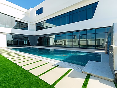 Exclusive Waterfront Standalone Villa in Qetaifan Island South | Brand New Luxury Residence with Private Pool & Panoramic Sea Vi