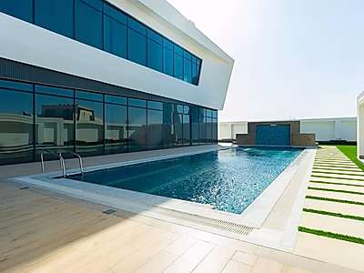 Exclusive Waterfront Standalone Villa in Qetaifan Island South | Brand New Luxury Residence with Private Pool & Panoramic Sea Vi