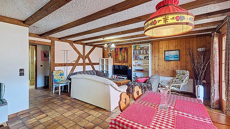 Charming Swiss Chalet with Spectacular Views – Susten, Valais - Photo 15
