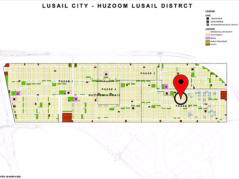 400 Sqm Land | Huzoom Lusail | 60:40 Flexible Payments - Photo 1