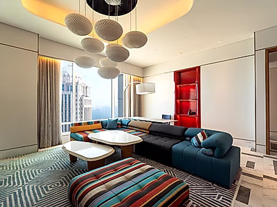 Royal Suite Penthouse | 2BR in West Bay’s Newest Iconic Tower