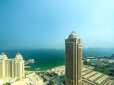 Royal Suite Penthouse | 2BR in West Bay’s Newest Iconic Tower
