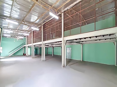 Warehouse + Mezzanine For Rent in Old Industrial Area - 3,000 m2