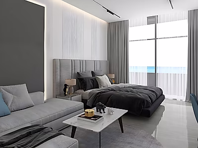 Exclusive Sea-View Resale Studio | La Mer Tower, Lusail Waterfront