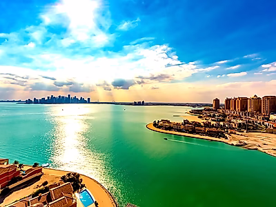 Your Right Investment: Sea View Studio with Balcony | Viva Bahriya | The Pearl-Qatar