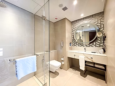 Elegant 2BR Duplex in The Pearl | Luxury Furnished | Beach Access