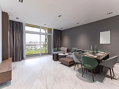 Luxury 2-Bedroom Apartment with Scenic Crescent Garden View