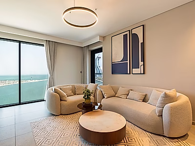 1-Bedroom Apartment with Full Sea View – Le Mirage Tower, Lusail Marina