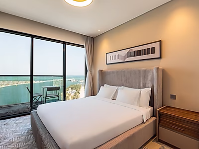 1-Bedroom Apartment with Full Sea View – Le Mirage Tower, Lusail Marina