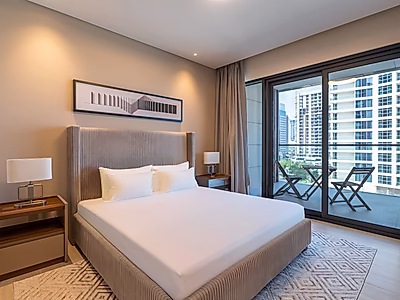 Le Mirage Lusail Marina – 1 Bedroom Apartment with Partial Sea View
