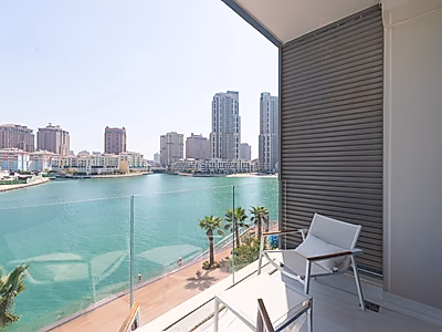 Luxury 1 BHK with Panoramic Sea Views  Prestigious Promenade Living at Gewan Island