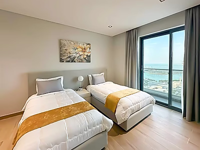 LUXURY 2 BEDROOM IN LUSAIL MARINA | TITLE DEED | SEA VIEW