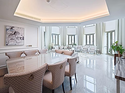 Luxury 4-Bedroom Duplex Townhouse with Private Pool & Panoramic Sea Views at St. Regis Marsa Arabia – The Pearl