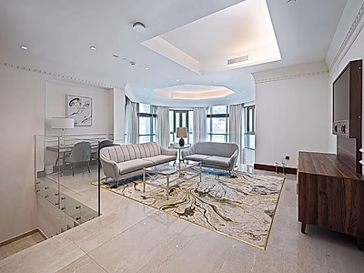 Luxury 4-Bedroom Duplex Townhouse with Private Pool & Panoramic Sea Views at St. Regis Marsa Arabia – The Pearl