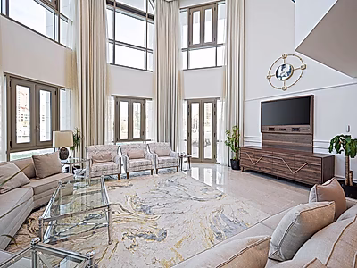 Luxury 4-Bedroom Duplex Townhouse with Private Pool & Panoramic Sea Views at St. Regis Marsa Arabia – The Pearl
