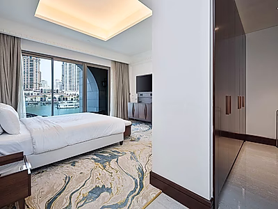 Luxury 4-Bedroom Duplex Townhouse with Private Pool & Panoramic Sea Views at St. Regis Marsa Arabia – The Pearl