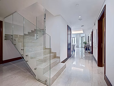 Luxury 4-Bedroom Duplex Townhouse with Private Pool & Panoramic Sea Views at St. Regis Marsa Arabia – The Pearl