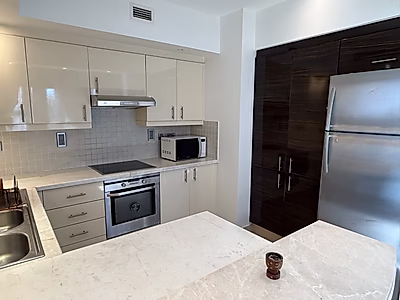 Full furnished,Spacious 1BR, Balcony with Seaview