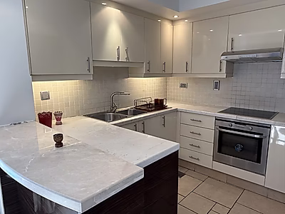 Full furnished,Spacious 1BR, Balcony with Seaview