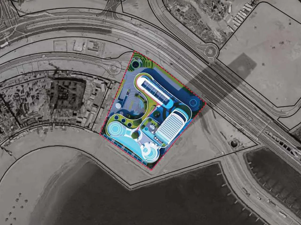 Stunning Waterfront Studio with Beach access in Lusail - Photo 3