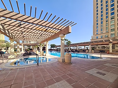 Stunning Marina and Sea views 2-Bedroom with 2 Balconies | Porto Arabia