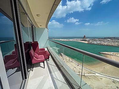 Stunning 2BR Sea View | Beach Access | Lusail Waterfront