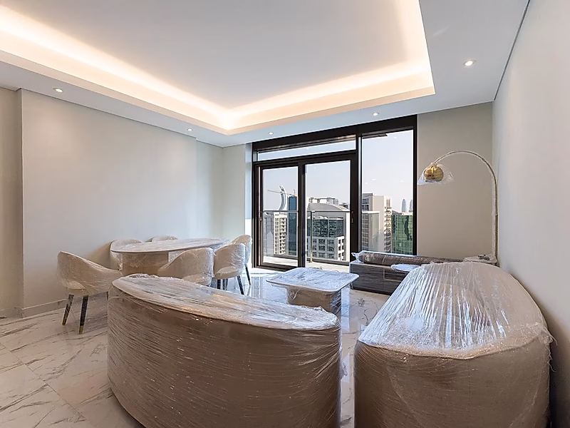 شقة مفروشة فاخرة غرفتين وصالة في لوسيل بإطلالة بانورامية على أبراج مارينا – طابق علوي وخطة دفع مرنة - Photo 7