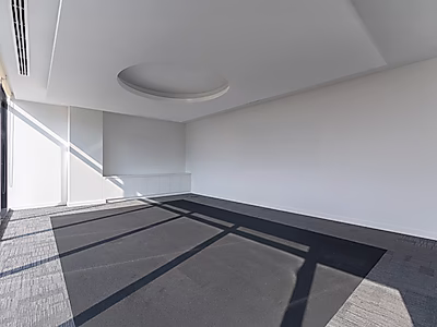 Modern 278 sqm Office with Floor-to-Ceiling Glass in Old Airport