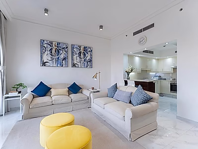 Elegant 1BR Waterfront Living | Qanat Quartier