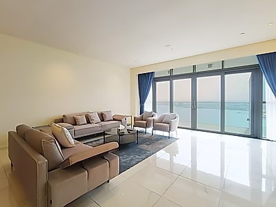 Amazing 2 + Maid Apartment for Rent | Breathtaking Sea & City Views