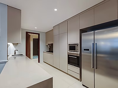 FULLY FURNISHED 3BR + MAID SEA VIEW | LUSAIL