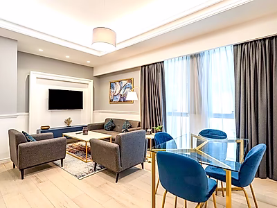 Ultra-Luxury Furnished Hotel Apartment for Sale | Bin Sheikh Towers, Al Sadd – Prime Investment
