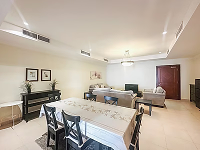 1 MONTH FREE COZY 2BR FURNISHED APARTMENT WITH MARINA VIEW
