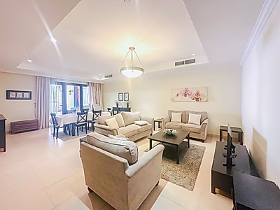 1 MONTH FREE COZY 2BR FURNISHED APARTMENT WITH MARINA VIEW