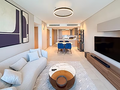 MODERN 1 BEDROOM ELEGANT INTERIORS | MARINA