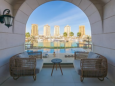 CONTEMPORARY 1 BEDROOM | LUXURIOUS LIVING SPACE | ST REGIS MARSA ARABIA