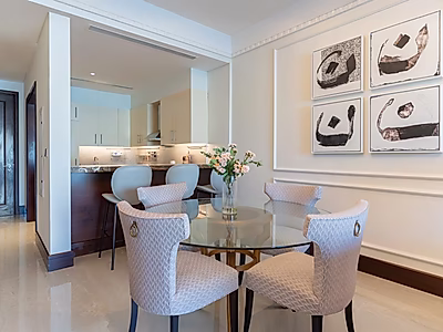 CONTEMPORARY 1 BEDROOM | LUXURIOUS LIVING SPACE | ST REGIS MARSA ARABIA