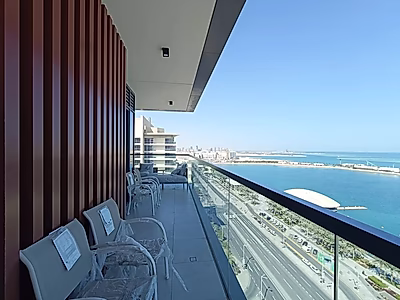 ULTRA-SPACIOUS 2BR + MAID | HUGE TERRACE | FULL SEA VIEW