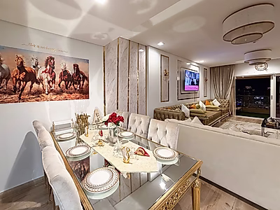 FULLY REFURBISHED 1 BEDROOM IN THE PEARL | KAHRAMAA INCLUDED!